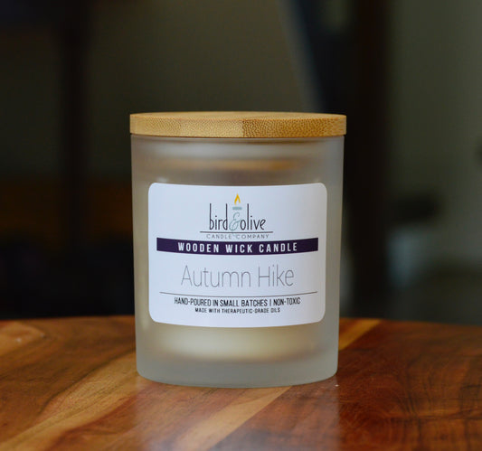 Autumn Hike Wooden Wick Candle